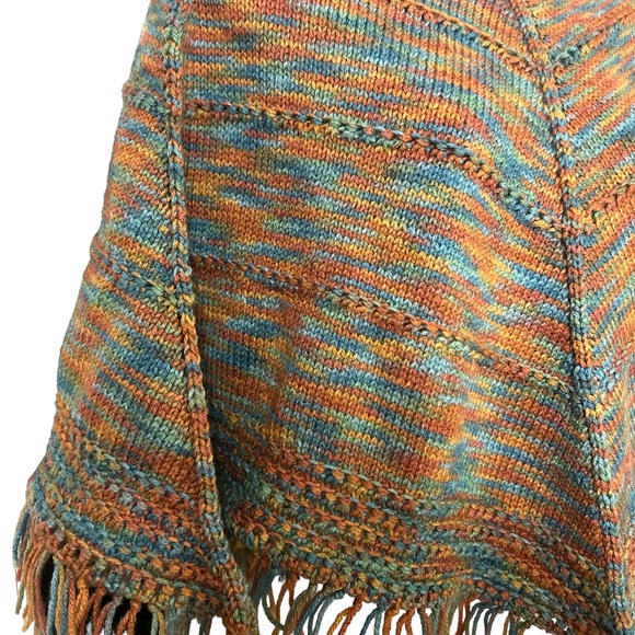 Poncho wool blend - Picture 3 of 6